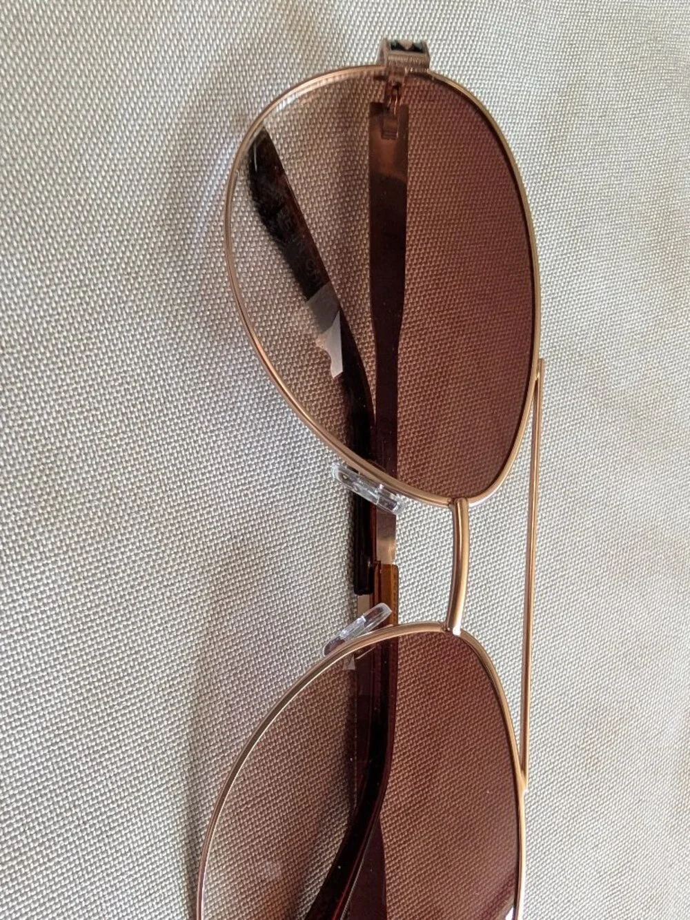 Rachel Zoe RZ Cleo Gold Frame Aviator Sunglasses